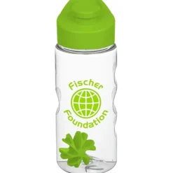 Clear Impact Mini Mountain Bottle with Flip Carry Lid - 22 oz - Shaker