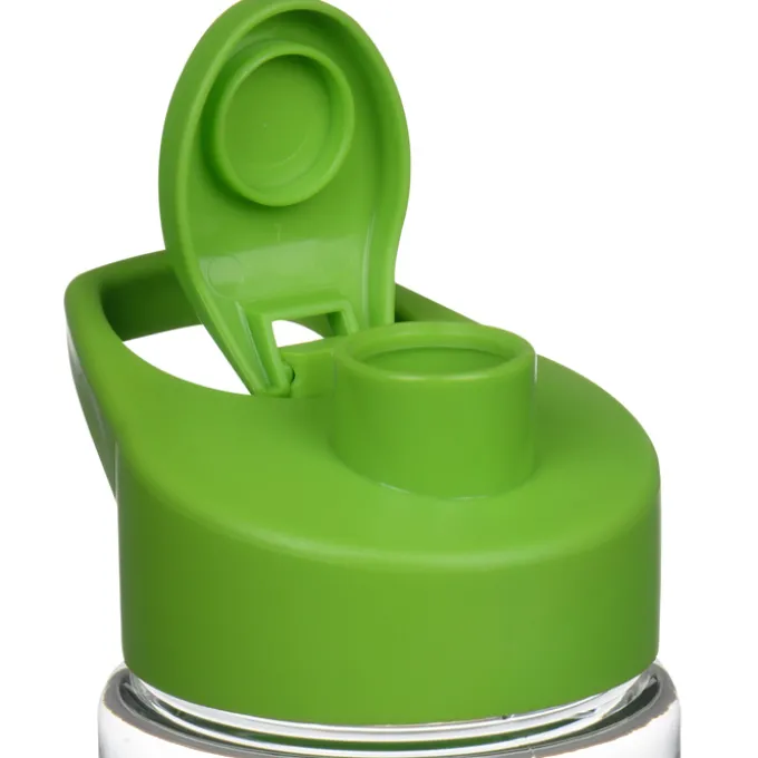 Clear Impact Mini Mountain Bottle with Flip Carry Lid - 22 oz - Shaker