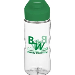 Clear Impact Mini Mountain Bottle with Flip Carry Lid - 22 oz