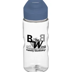 Clear Impact Mini Mountain Bottle with Flip Carry Lid - 22 oz