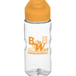 Clear Impact Mini Mountain Bottle with Flip Carry Lid - 22 oz