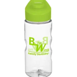 Clear Impact Mini Mountain Bottle with Flip Carry Lid - 22 oz