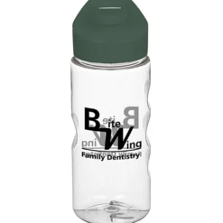 Clear Impact Mini Mountain Bottle with Flip Carry Lid - 22 oz