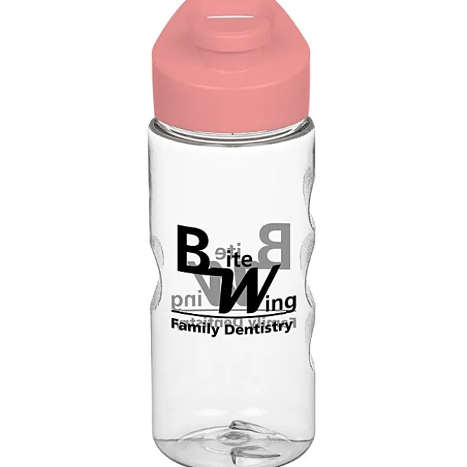 Clear Impact Mini Mountain Bottle with Flip Carry Lid - 22 oz