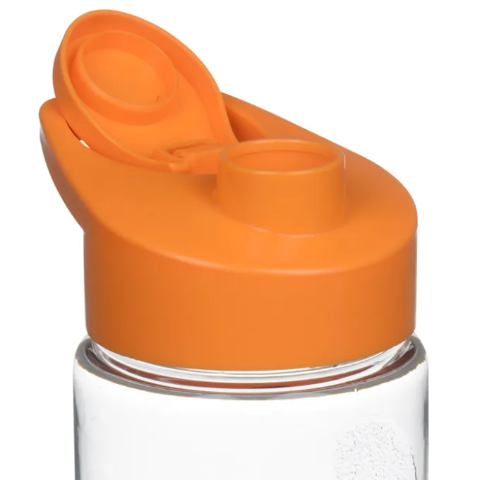 Clear Impact Mini Mountain Bottle with Flip Carry Lid - 22 oz