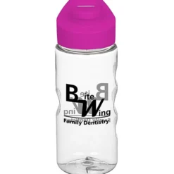 Clear Impact Mini Mountain Bottle with Flip Carry Lid - 22 oz