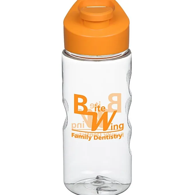 Clear Impact Mini Mountain Bottle with Flip Carry Lid - 22 oz