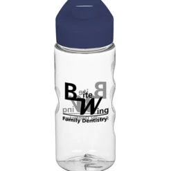 Clear Impact Mini Mountain Bottle with Flip Carry Lid - 22 oz