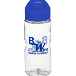 Clear Impact Mini Mountain Bottle with Flip Carry Lid - 22 oz