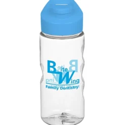 Clear Impact Mini Mountain Bottle with Flip Carry Lid - 22 oz