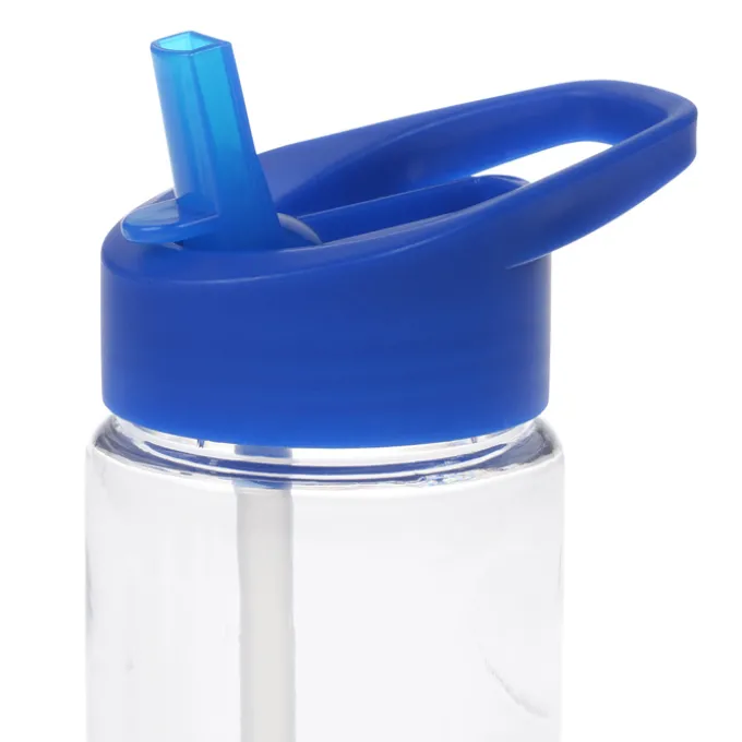 Clear Impact Mini Mountain Bottle with Flip Straw Lid - 22 oz