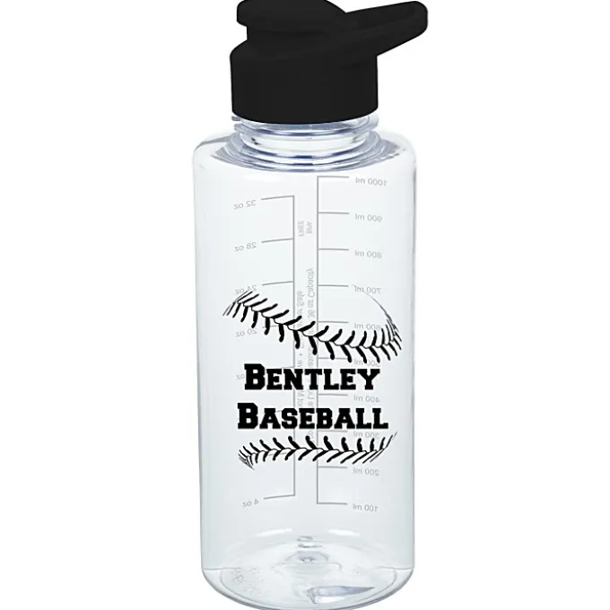 Clear Impact Mountain Bottle with Flip Carry Lid - 36 oz
