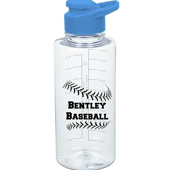 Clear Impact Mountain Bottle with Flip Carry Lid - 36 oz
