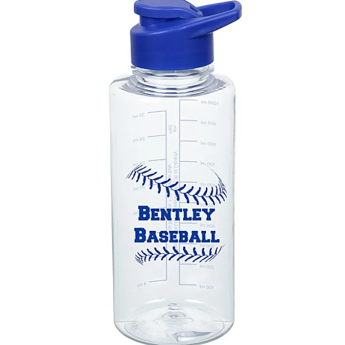 Clear Impact Mountain Bottle with Flip Carry Lid - 36 oz