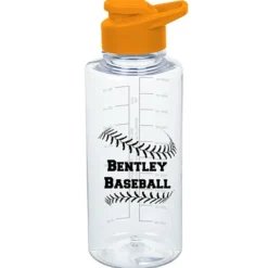 Clear Impact Mountain Bottle with Flip Carry Lid - 36 oz