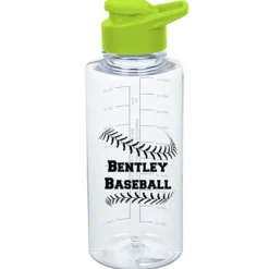 Clear Impact Mountain Bottle with Flip Carry Lid - 36 oz