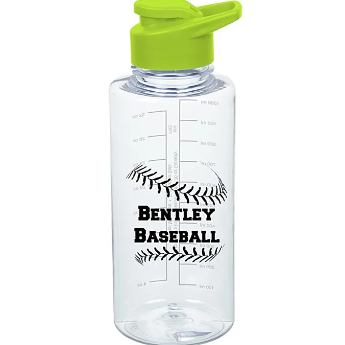 Clear Impact Mountain Bottle with Flip Carry Lid - 36 oz