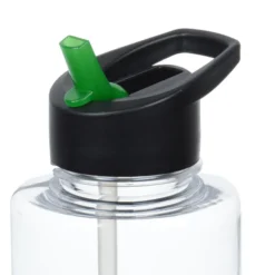 Clear Impact Mountain Bottle with Two-Tone Flip Straw Lid - 36 oz