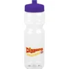 Clear Impact Olympian Bottle - 28 oz - Full Color