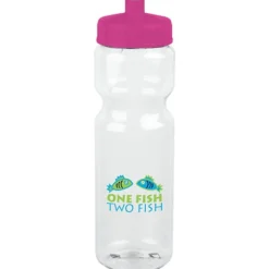 Clear Impact Olympian Bottle - 28 oz - Full Color