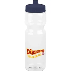 Clear Impact Olympian Bottle - 28 oz - Full Color