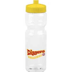 Clear Impact Olympian Bottle - 28 oz - Full Color