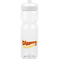 Clear Impact Olympian Bottle - 28 oz - Full Color