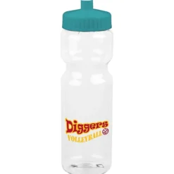 Clear Impact Olympian Bottle - 28 oz - Full Color