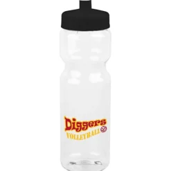Clear Impact Olympian Bottle - 28 oz - Full Color