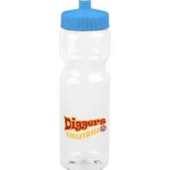 Clear Impact Olympian Bottle - 28 oz - Full Color