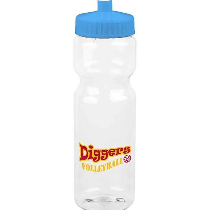 Clear Impact Olympian Bottle - 28 oz - Full Color