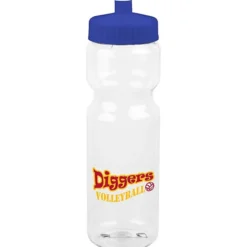 Clear Impact Olympian Bottle - 28 oz - Full Color