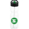 Clear Impact Olympian Bottle with Two-Tone Flip Straw Lid - 28 oz