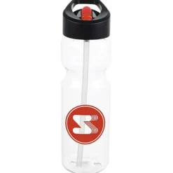 Clear Impact Olympian Bottle with Two-Tone Flip Straw Lid - 28 oz