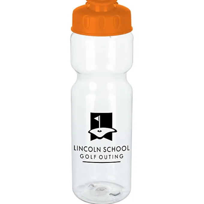 Clear Impact Olympian Bottle with Flip Lid - 28 oz