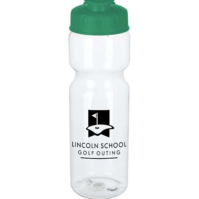 Clear Impact Olympian Bottle with Flip Lid - 28 oz
