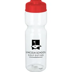Clear Impact Olympian Bottle with Flip Lid - 28 oz