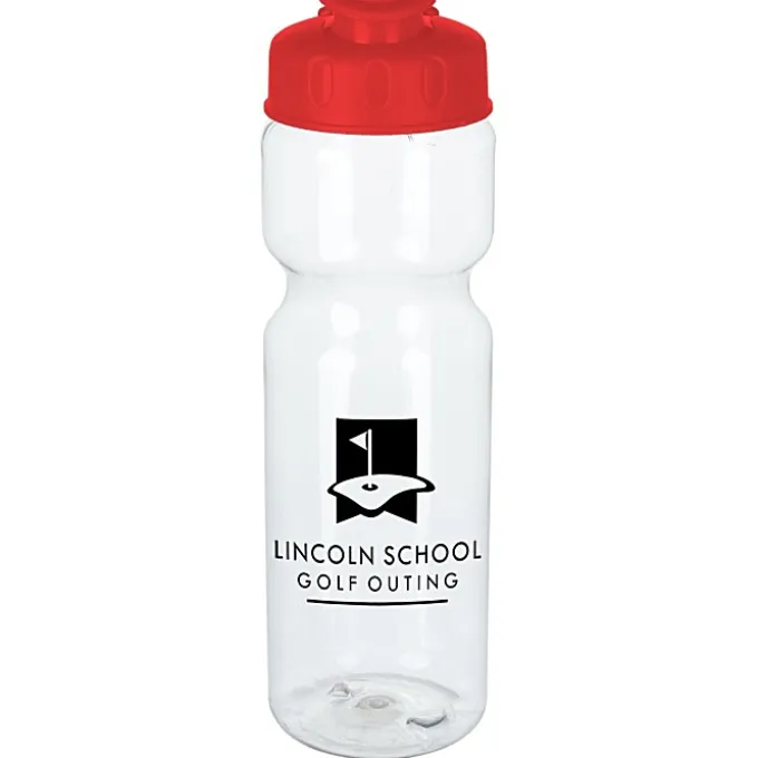 Clear Impact Olympian Bottle with Flip Lid - 28 oz
