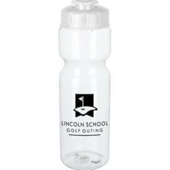 Clear Impact Olympian Bottle with Flip Lid - 28 oz
