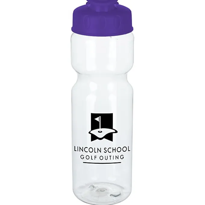 Clear Impact Olympian Bottle with Flip Lid - 28 oz