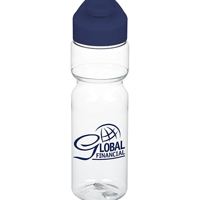 Clear Impact Olympian Bottle with Flip Carry Lid - 28 oz