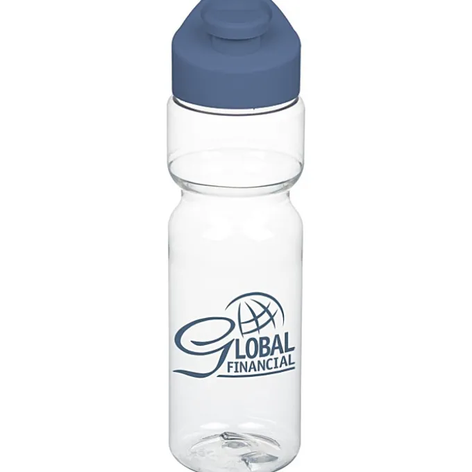 Clear Impact Olympian Bottle with Flip Carry Lid - 28 oz