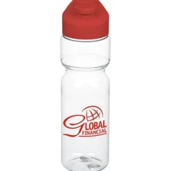 Clear Impact Olympian Bottle with Flip Carry Lid - 28 oz