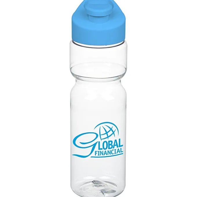 Clear Impact Olympian Bottle with Flip Carry Lid - 28 oz