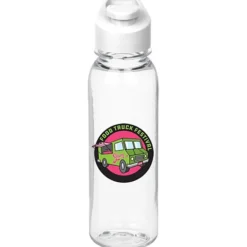 Clear Impact Outdoor Bottle with Flip Carry Lid - 24 oz - Full Color