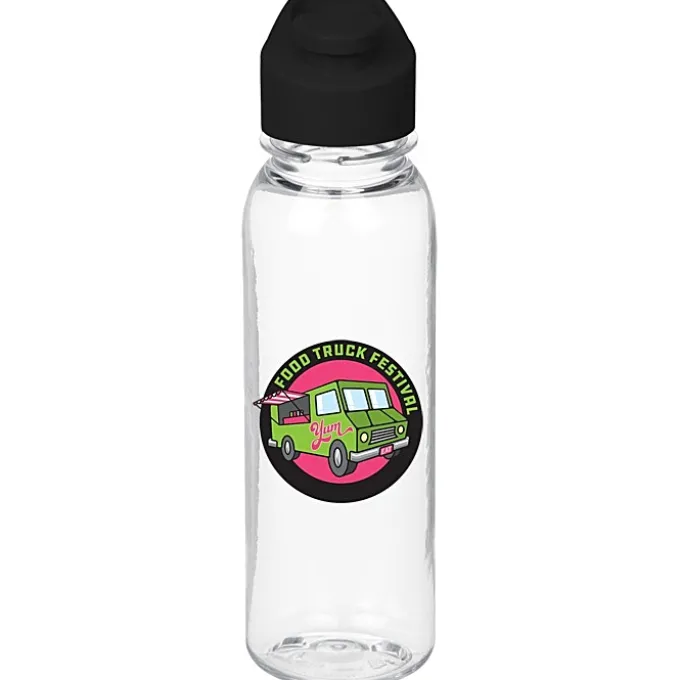 Clear Impact Outdoor Bottle with Flip Carry Lid - 24 oz - Full Color