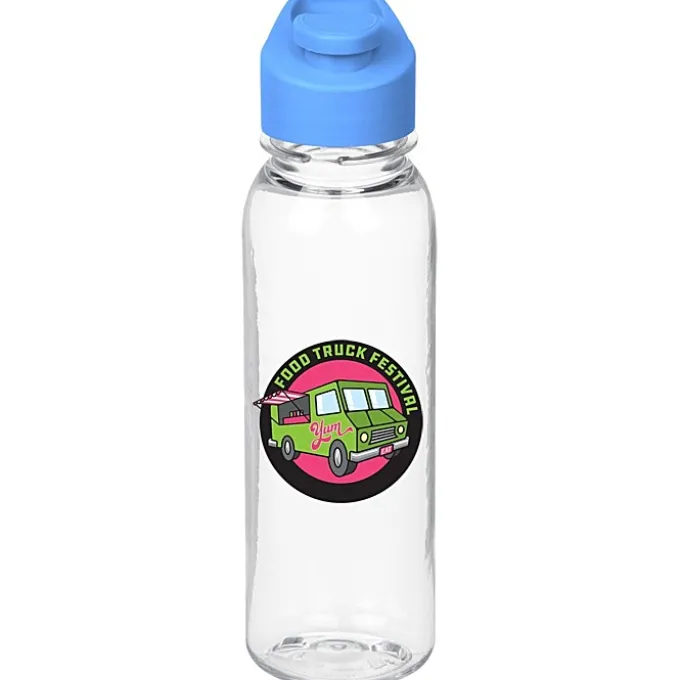 Clear Impact Outdoor Bottle with Flip Carry Lid - 24 oz - Full Color