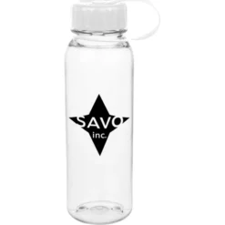 Clear Impact Outdoor Bottle with Tethered Lid - 24 oz