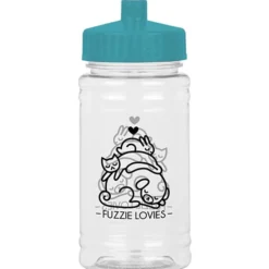 Clear Impact Ring Water Bottle - 16 oz