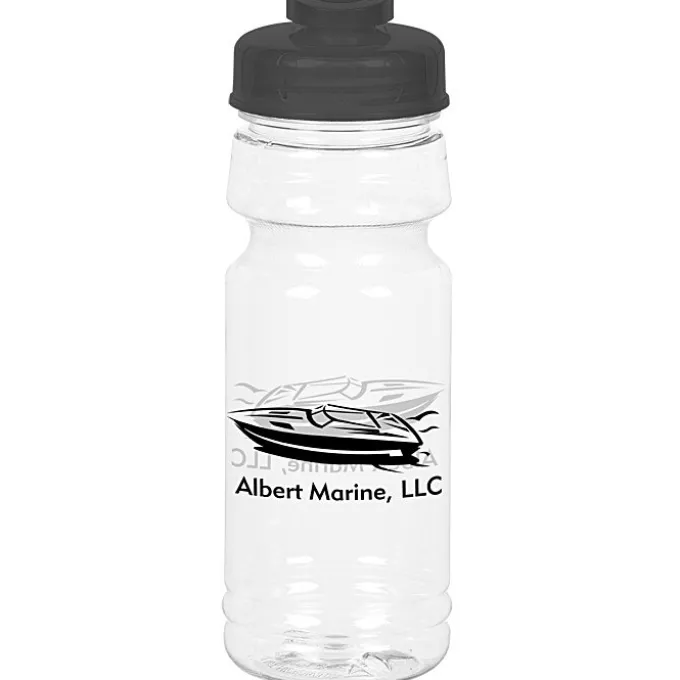 Clear Impact Trainer Bottle with Flip Drink Lid - 24 oz